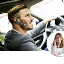Bluetooth Headset Wireless Earpiece Driver Trucker Headphone Noise Cancelling