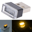1x USB Mini Car Interior Light LED Strip Flexible Neon Atmosphere Tube Neon L BX