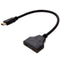 1080P HDMI Port Male to 2 Female 1 In2 Out Splitter Cable Adapter Converter