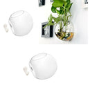 2 x Wall Hanging Art Decor Gifts Glass Flowerpot Terrarium Water Planter Home