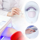 Electric DIY Nail Art Soak Bowl Vibration Hand Wash Gel Polish Removal (EU) A