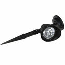 4-LED Solar Spot Light Outdoor Garden Lawn Landscape LED Spotlight Pat UYT