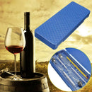 3pcs Hydrometer Accurate Alcohol Meter Tester+Thermometer D5N1 BLUE Set, Ga Y0P9