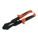 1X(8 Inch Two-Color Handle Mini Cutter Steel Wire Cutting Plier Manganese S