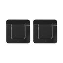 1pair Invisible Design Laptop Stand Cooling Hands Free Office Portable Foldable