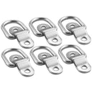 6pcs Stainless Steel Tie Down Ring Universal Loads Hauling Hardware For Trailer