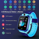 Q12 Kid Smart Watch LBS Location Flashlight Non-Waterproof Phone Call Wristwatch