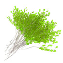 50pcs Acrylic Crystal Bud Branches Artificial Flower Twigs For Party Green