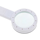 30x magnifying glass enlargement with LED light lamp jeweler magnifying gl BX