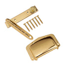 1 Set Adjustable Fixed Bridge Tailpiece&Cover for 6 String Electric Guitar