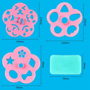 4Pcs/set Cute Sushi Onigiri Rice Ball Press Mold Kitchen Bento Accessories Tools
