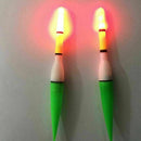 Soft Tail Luminous Fish Float Fishing Tackle Tool Sports Accessories D8P2