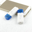 Small Size Blue Wireless Handsfree Usb Bluetooth Audio Music Receiver