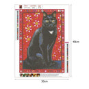 5D DIY Full Drill Diamond Painting Cat Embroidery Mosaic Craft Kit (LD057)