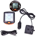 Bicycle Wired Speedometer Computer Meter Odometer Waterproof Screen Backli skTEU