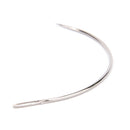 12x C Shape Hair Extension Supplies Weaving Weft Pulling Hook Needle Protable ME