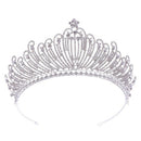 Wedding Crystal Crown And Tiara Bridal Hair Accessories Wedding Crown Head
