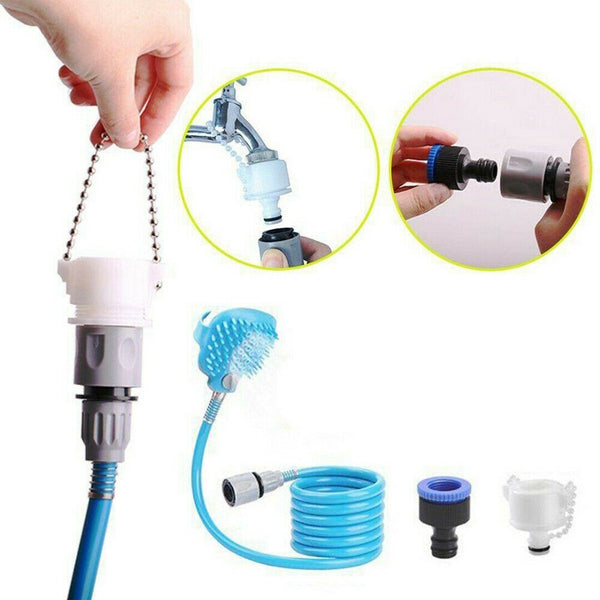 3 IN 1 Handheld Shower Spray Type Massage Bath Spray Nozzle Spray For Pet