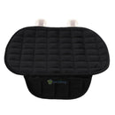 Winter Plush Anti Slip Car Seat Cover Pad Lattice  Auto Chair Cushion Black New