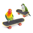 Pet Intelligence Foot PLUS Toys Training Skateboard Bird Perch Supplies Sta U6C8