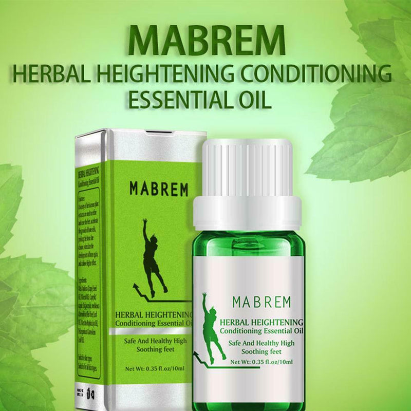 Herbal Heightening Growth Essential Boosting Oil Soothing Feet Safe & Healthy Fa
