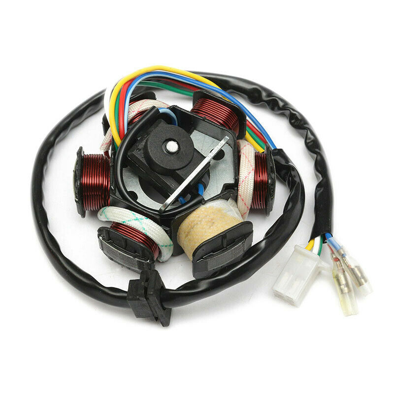 Ignition Coil CDI Spark Plug Magneto Stator For GY6 125cc /150cc Moped Scoo _3C