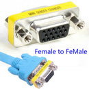 15 Pin HDMini Gender Changer Adapter Connector Female to Female Monitor JRBDAU!E
