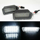 Replace LED Rear License Plate Light Bulb For Ford Fiesta/Kuga/Focus S-MAX C-MAX