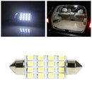 14Pcs/set LED Interior Package Kit For T10 36mm Map Dome License Plate Lights