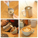 Electric Handheld Milk Frother Foamer Egg Beater Double Spring Triple Sprin C7I9