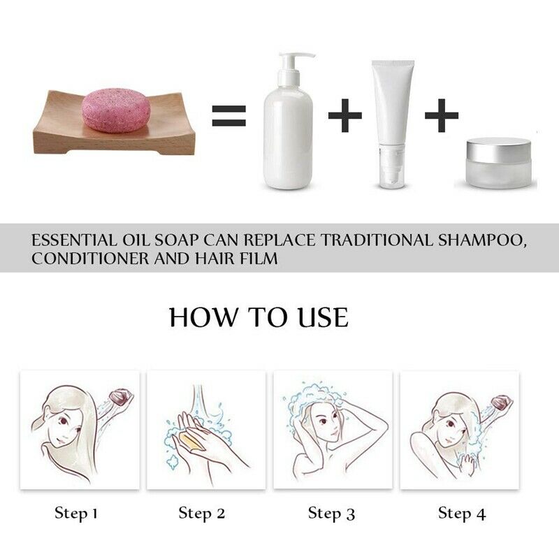Bath Bar Soap,Shampoo Bar Soap Hair Growth Soap Bar For Hair Loss Cleaning- P4Q4