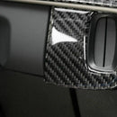 Auto Carbon Fiber Engine Start Key Frame Cover Trim Durable