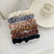 6PCS Fashion Hair Bands Silk Satin Scrunchie Hair Ties Ponytail Holder Rope F3S0