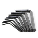 8Pcs Small Large Hex Allen Key 90 Degree Offset/Angled Wrench Metric To HQM