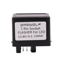 7 Pin LED Indicator Turn Signal Lamp Flasher Relay For Suzuki GSXR 1000 Bandit