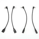 Usb 3.0 Angle 90 Degree Extension Cable Male To Female Adapter Cord Data Up