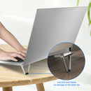 1pair Portable Laptop Stand Aluminum Cooling Pad, Foldable Laptop HolderS Hn