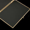 Metal & Glass Hanging Photo Frame Portrait & Landscape & Specimen 18x13cm