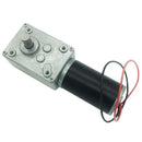 24V DC Worm Gear Reducer Powerful High Torque Motor Reverse Gearbox Door Ro