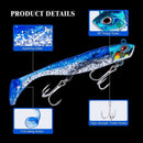 5Set 14G New Fishing Soft Lures Jig Heads Lure Set Luminous Lures with 6 No S7O8