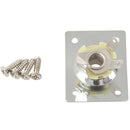 Chrome Plate Space E-output Socket for Electric Guitar J6I9