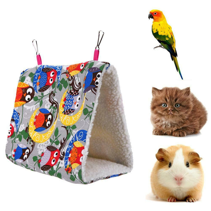 Bird House Parrot Snuggle Shed Bird Hammock Warm Hut Nest Owl S A