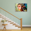 1000pcs DIY Science Fiction Girl Jigsaw Puzzle Picture Toys Kids Room Decor
