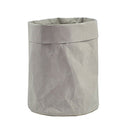 2pcs Washable Kraft Paper Bags Storage Bag Pouch Fits for Travel, Business Trip,