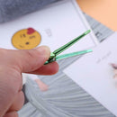 50pcs Colorful Single Prong Alligator Hair Clips Aluminum Flat Hairpins