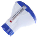 1pc 5 Inch Swimming Pool Floating Chemical Chlorine Dispenser with ThermometerBX