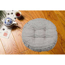 45cm Tatami Cushion Handmade Pillow Floor Chair Seat, Cotton, Coffee Strips