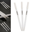 Lot 3Pcs White Gel Ink Marker Pen Painting Craft DIY Art Fine Stationery Supply