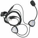 Finger PTT Motorcycle Helmet Headset MIC for Radio KENWOOD RETEVIS TYT BAOFENG