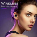 Bluetooth 5.0 Headset Wireless Earphone In-Ear Earbud Dual Headphone